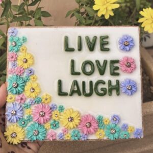 Live Love Laugh Art Piece