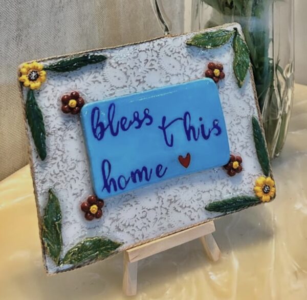 Bless This Home Art Piece