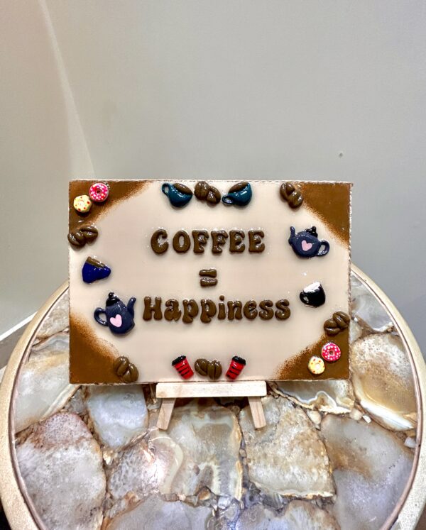 Coffee Art Piece