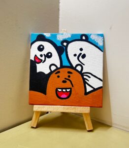 We Bare Bears Canvas