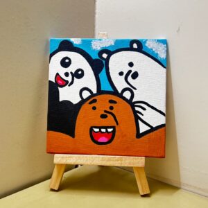 We Bare Bears Canvas