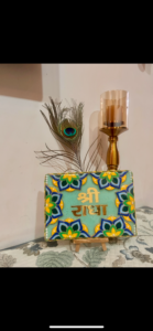 Shree Radhe art piece