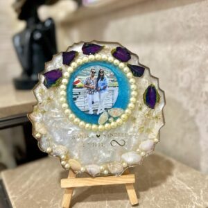 Shells and Pearls Art Piece